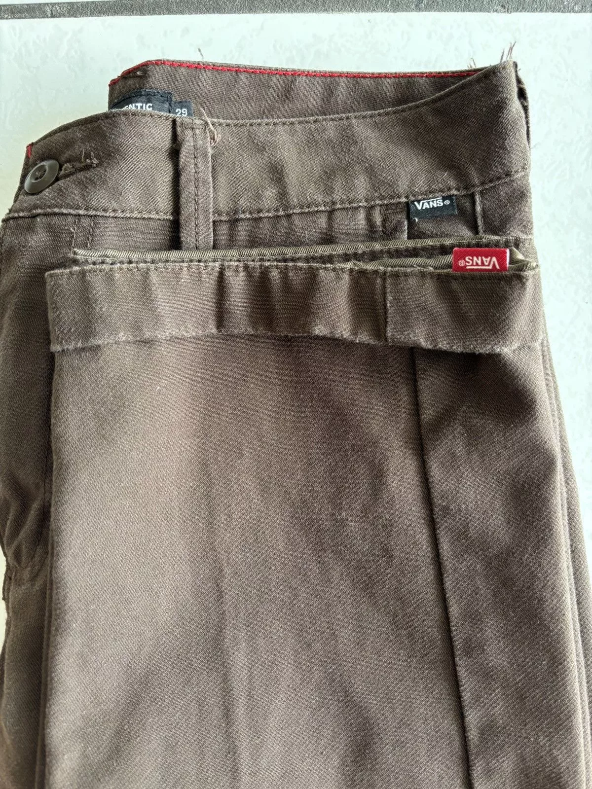 Vans Casual Pants Vans authentic chino Brown
