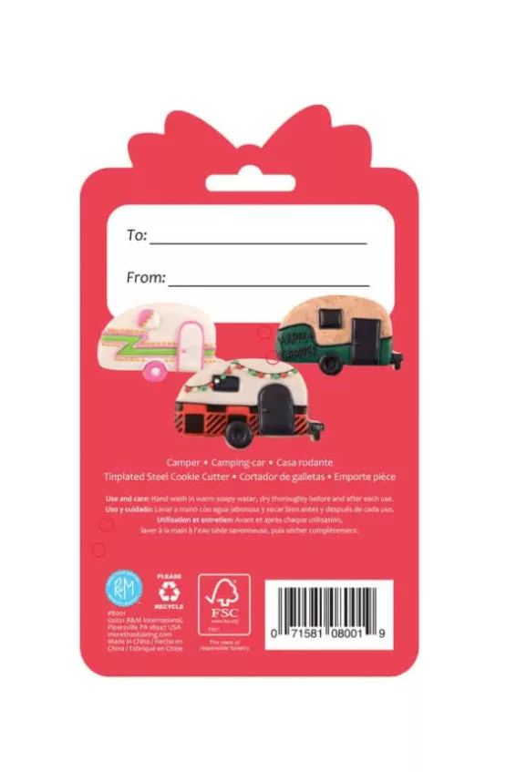 Camper Cookie Cutter 3.75"