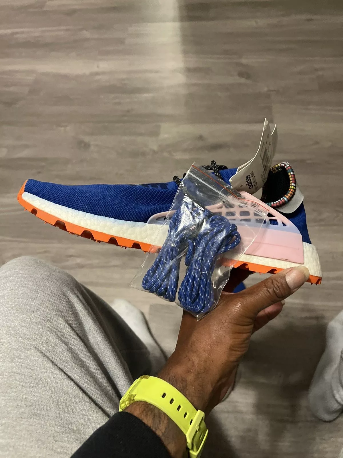 Adidas Low Top Sneakers Adidas Human Made Blue