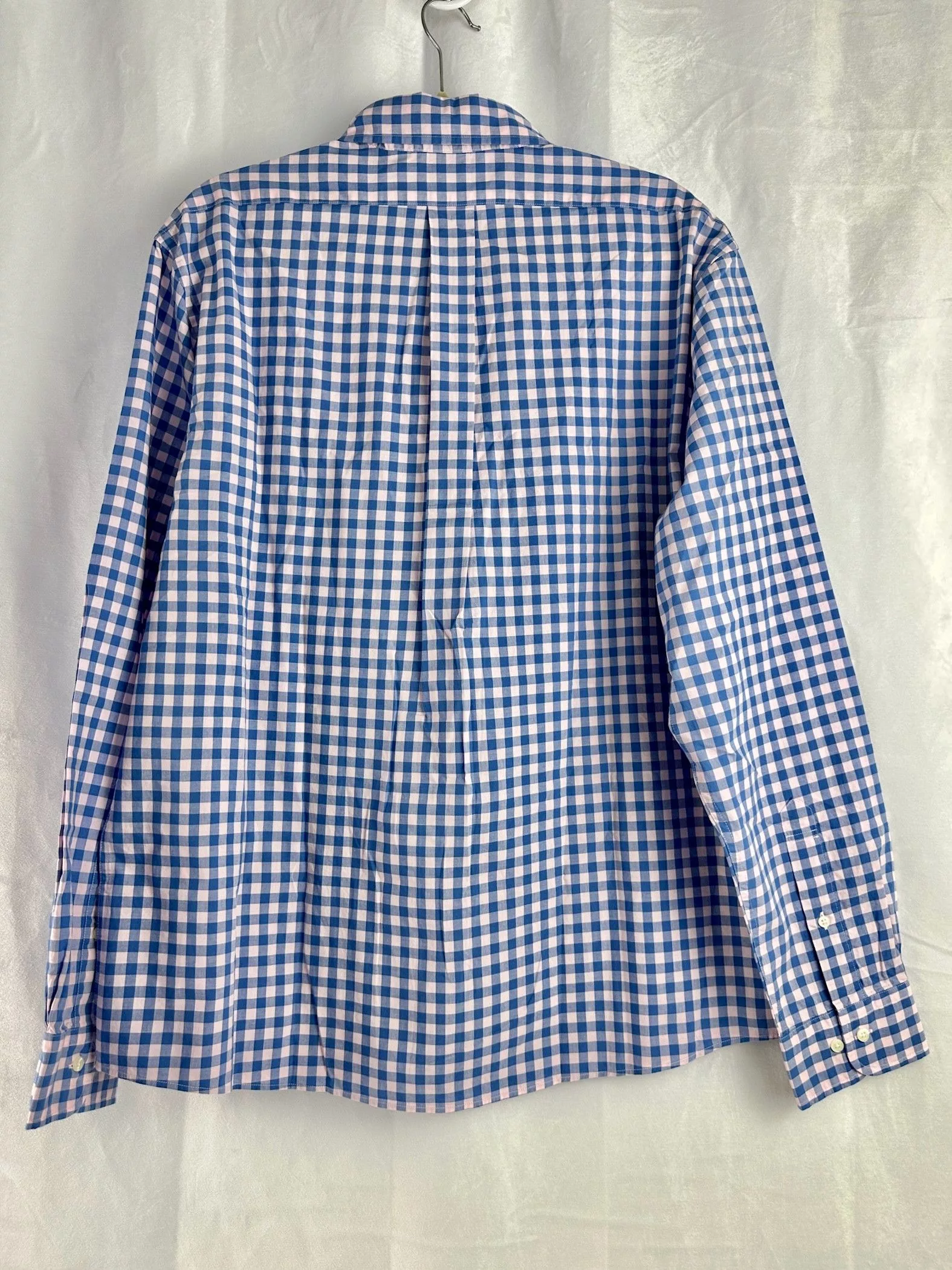 Brooks Brothers Shirts Button Ups Brooks Brothers 1818 Checked Button Down Shirt Lg Blue
