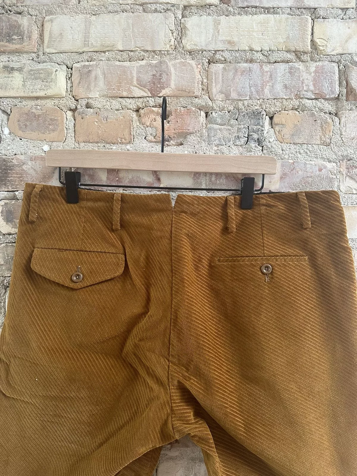 4SDESIGNS Casual Pants 4Sdesigns corduroy pants Beige