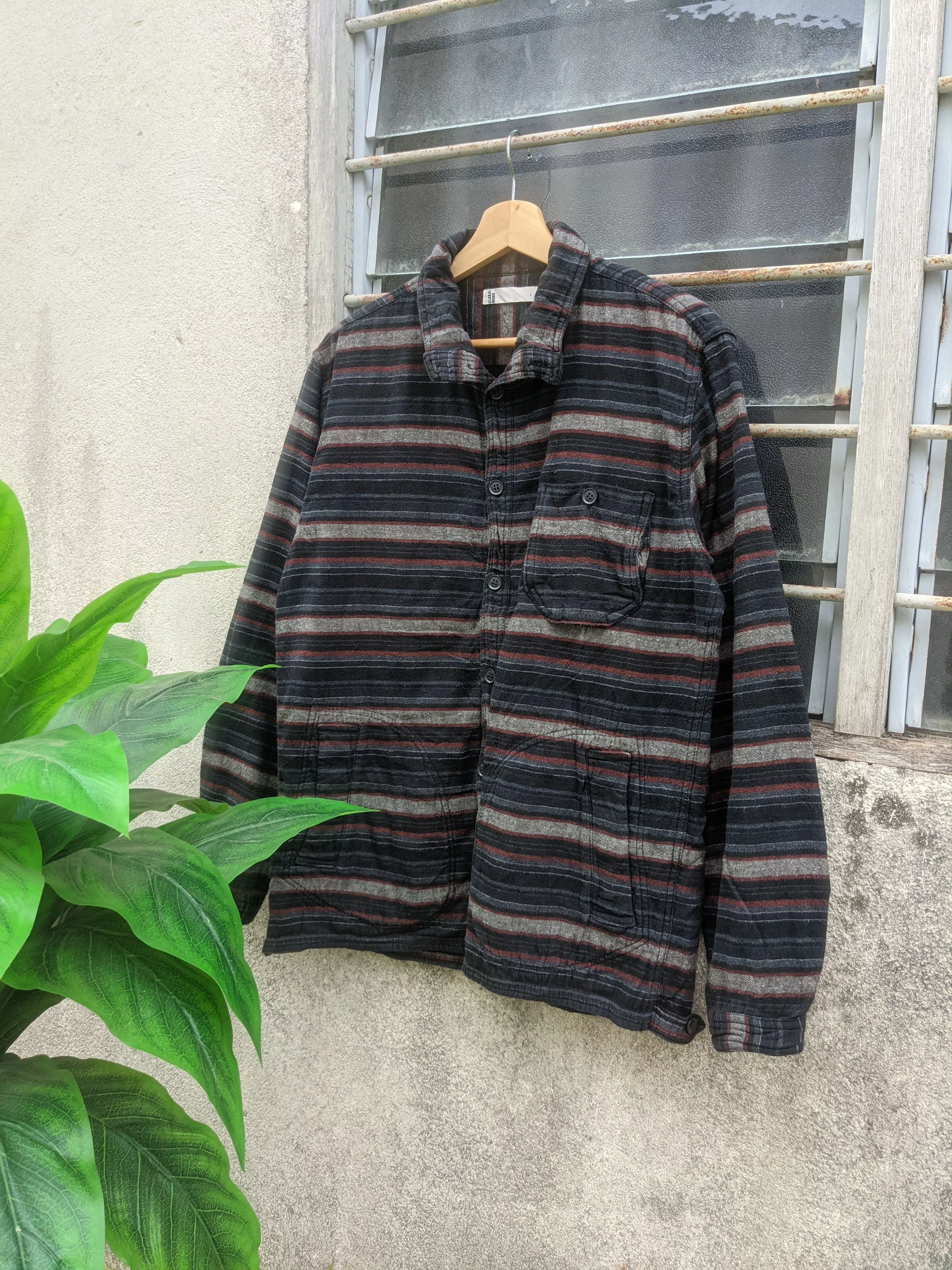 Flannel Shirts Button Ups Flannel × Global Work × Japanese Brand ⚡️Steals⚡️ Global Work Navajo Flannel Jacket Multi