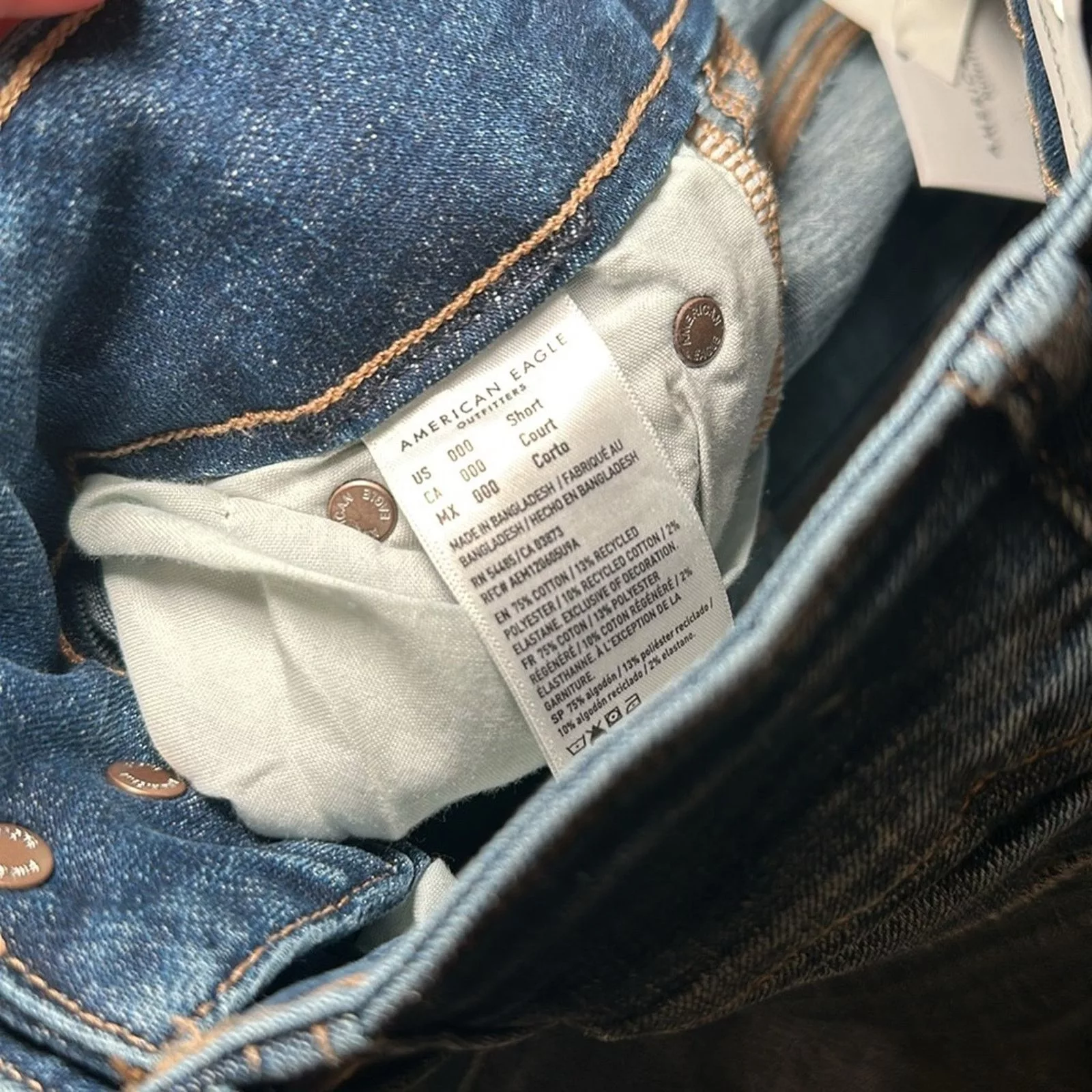 American Eagle Outfitters Jeans American Eagle Outfitters American Eagle Next Level Cargo Hi-Rise Jegging - 000S Blue