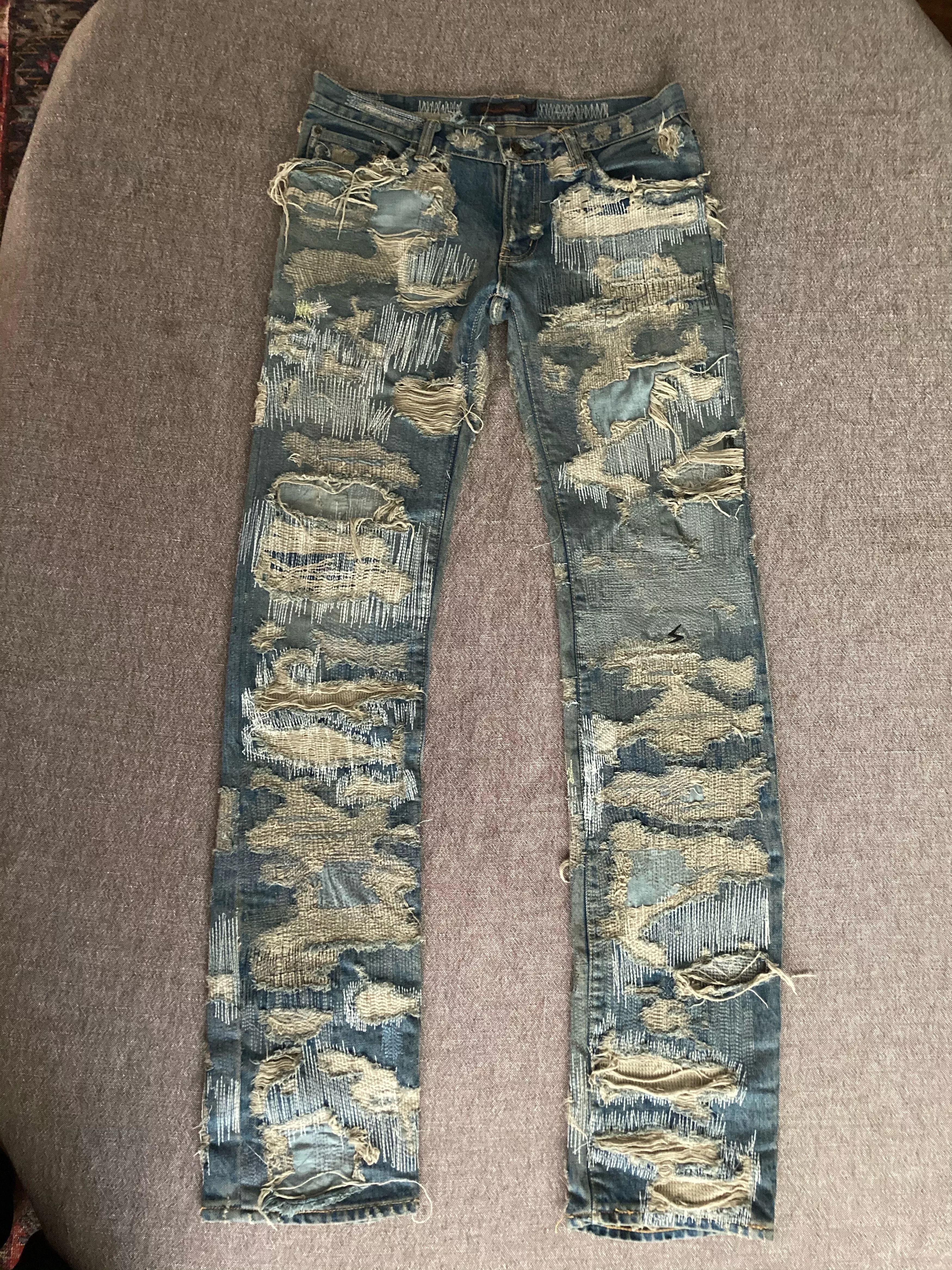 Undercover Denim Undercover 85 Jeans Blue + Black
