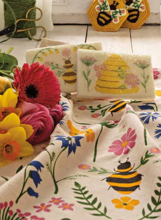 Bee Garden Pop Up Sponge