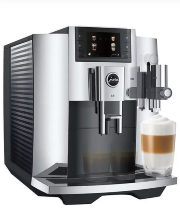 New E8 Chrome Espresso Machine