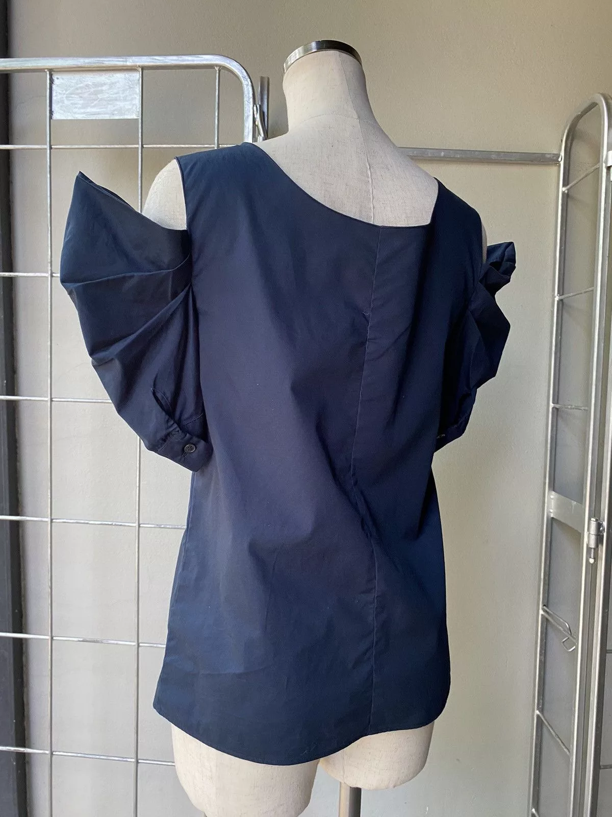 Miu Miu Blouses Miu miu navy blouse Blue