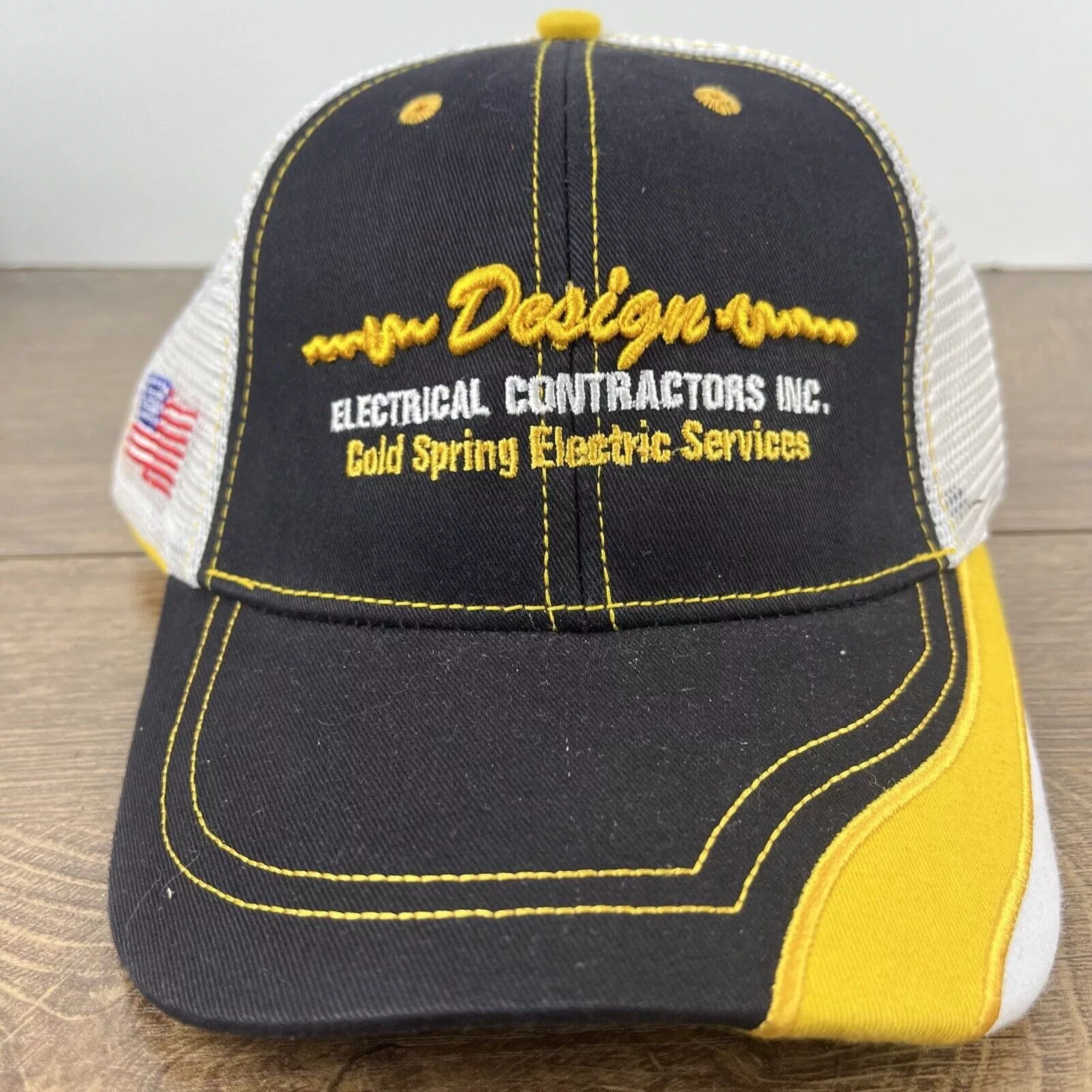 Other Hats Other Design Electrical Contractors Hat Black Cap Hat Adjustable H