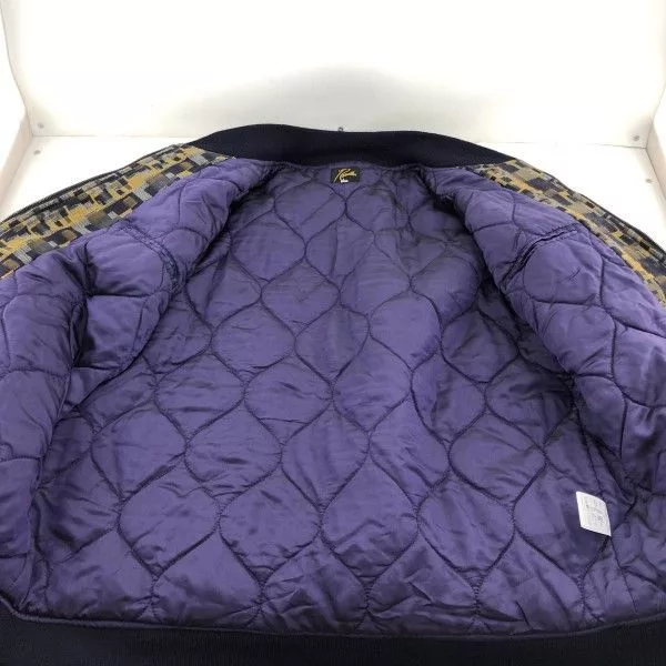 Needles Light Jackets Needles Jacket All-over Print Blouson Quilted Multicolor