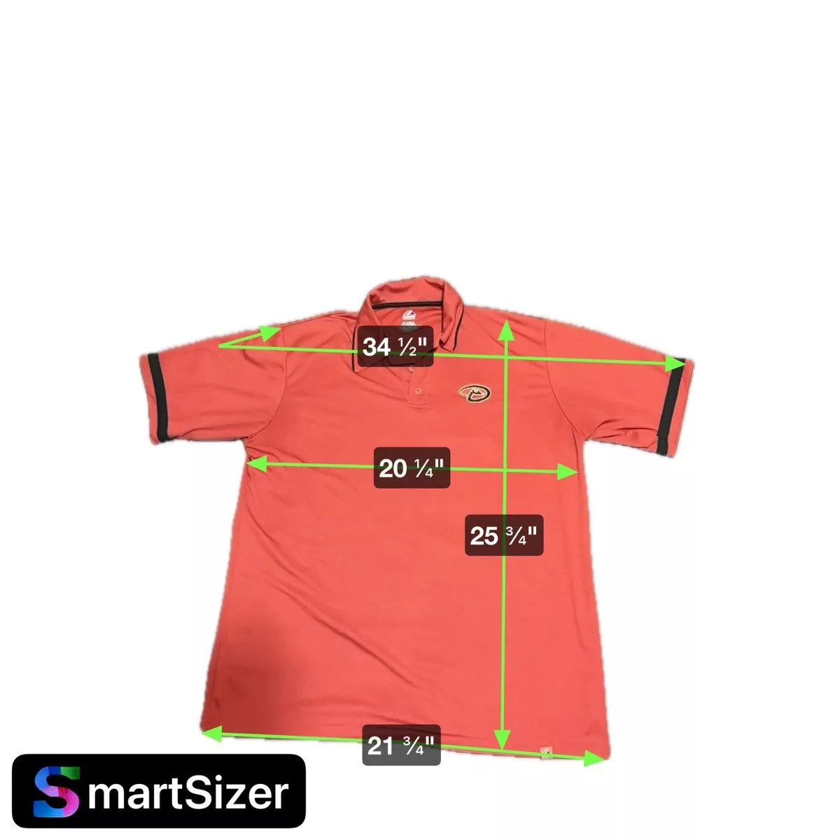 Majestic Polos Majestic Arizona Diamondbacks red /black polo