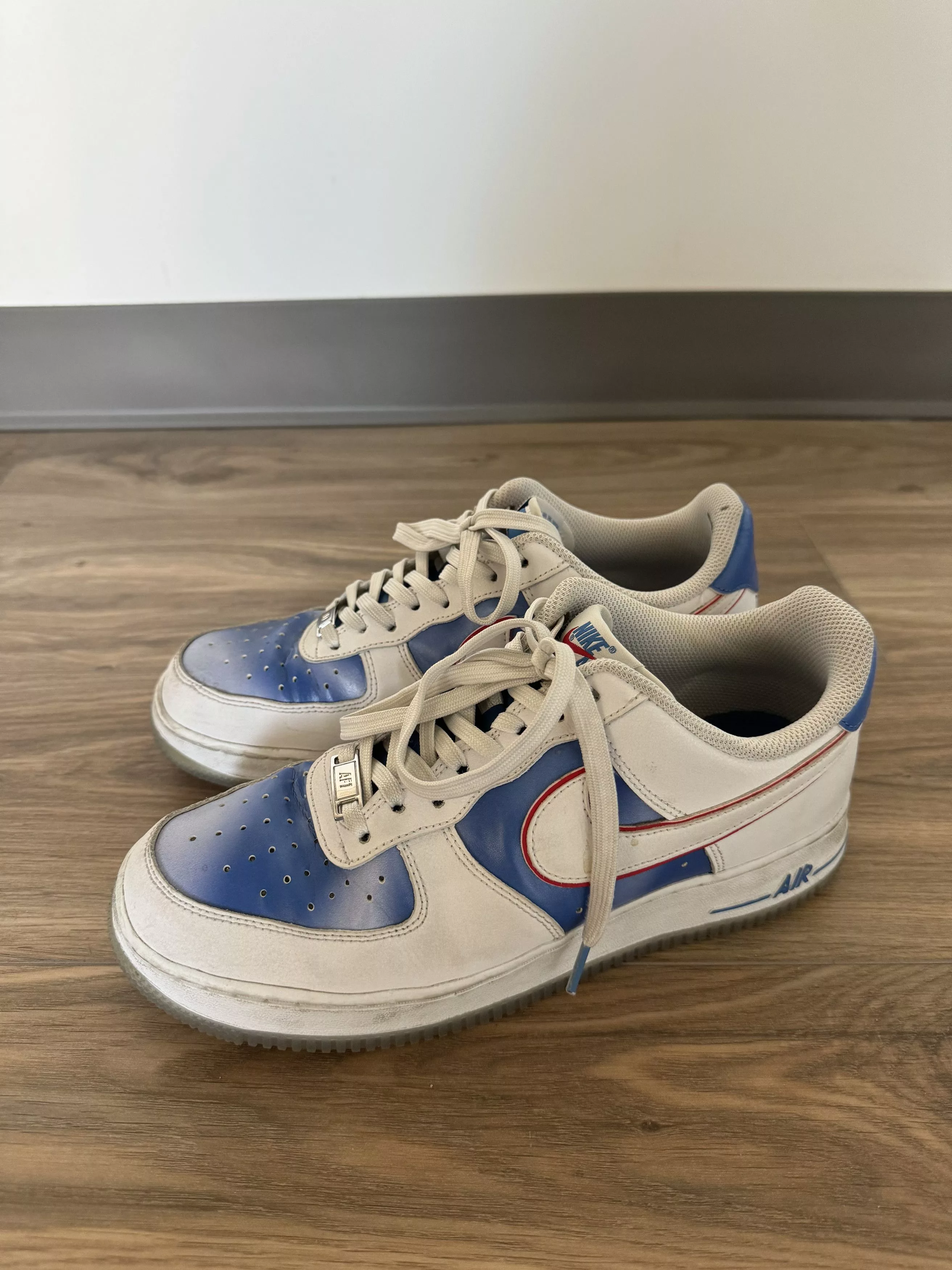 Nike Low Top Sneakers Nike AF1 Pacific Blue
