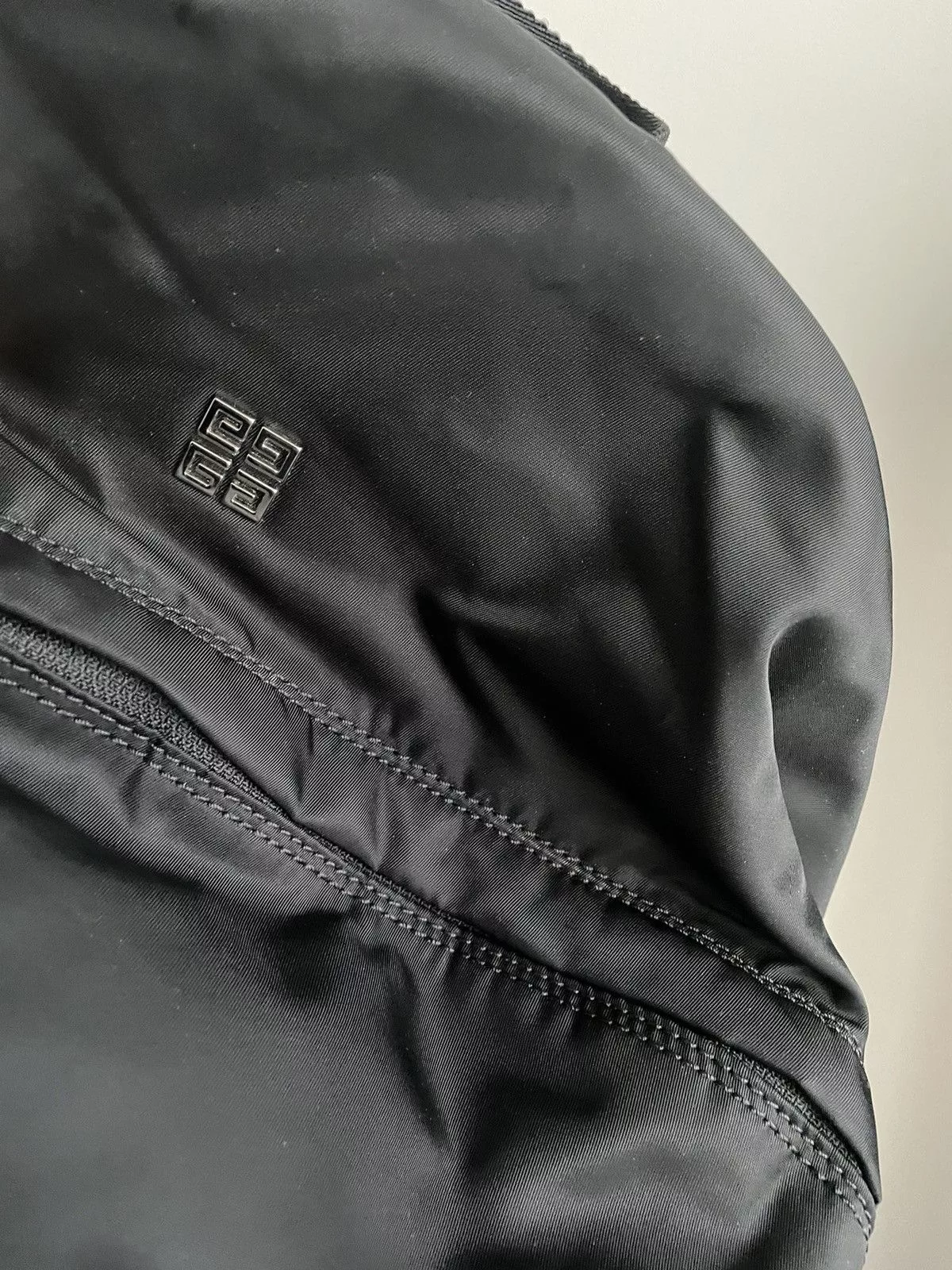 Givenchy Backpacks Givenchy Rare Limited Super Runway Classic Logo Everyday Backpack Black