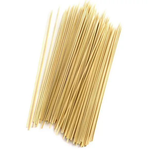 12" Bamboo Skewers 100 Pack