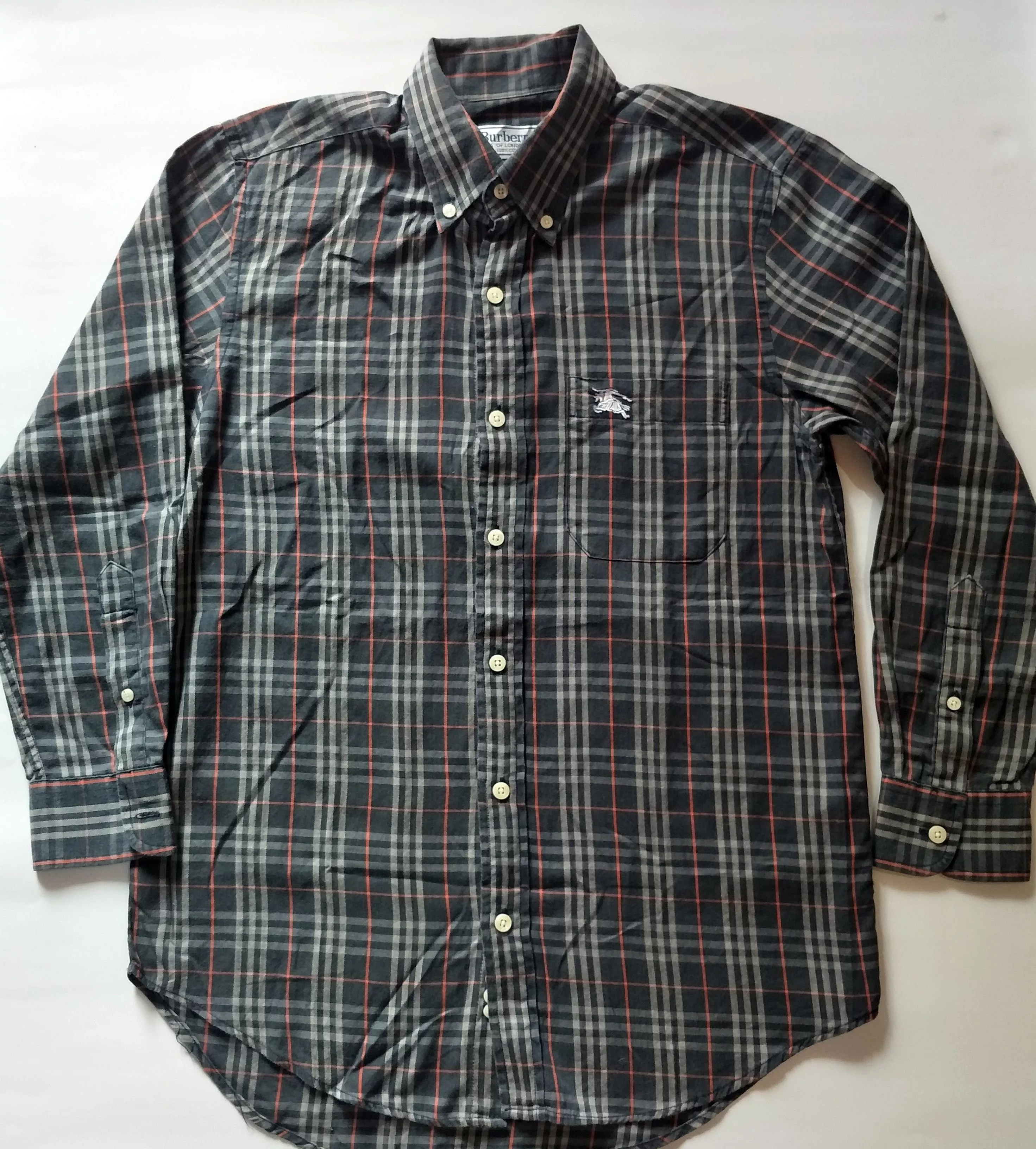 Burberry Shirts Button Ups Burberry × Vintage Vintage Burberry Button shirt Blue