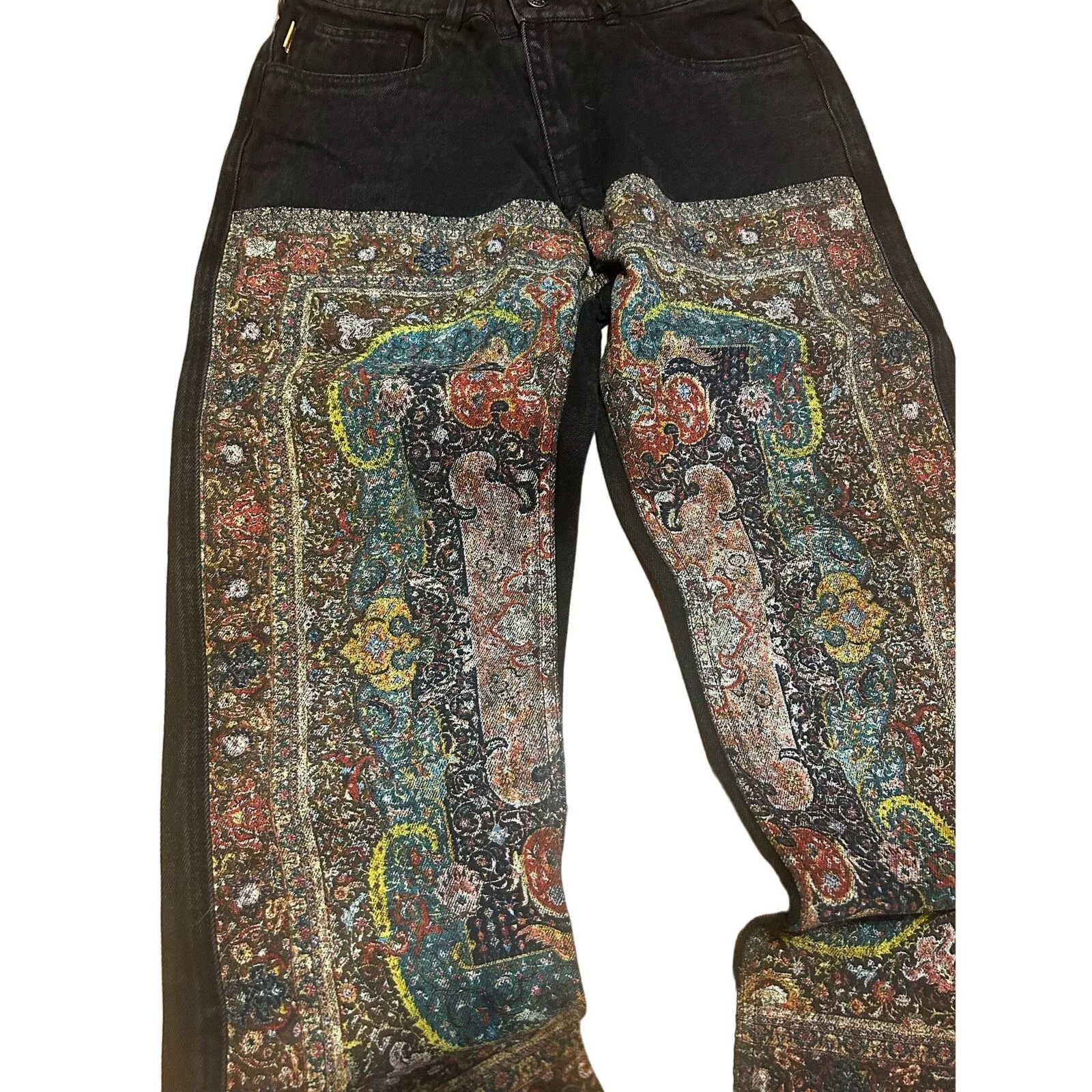 Pleasures Denim Pleasures Rug Denim Jeans Black