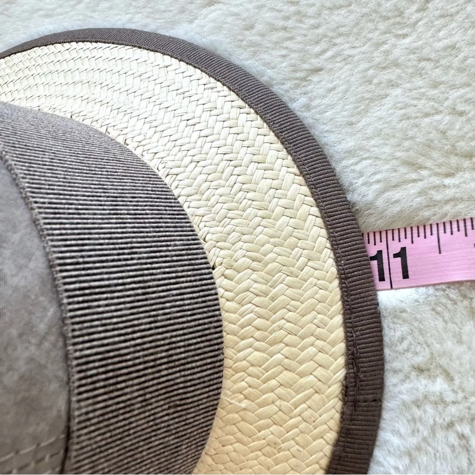 Brunello Cucinelli Hats NEW!!! Brunello Cucinelli straw hat Retail 1450$ Authentic Gray