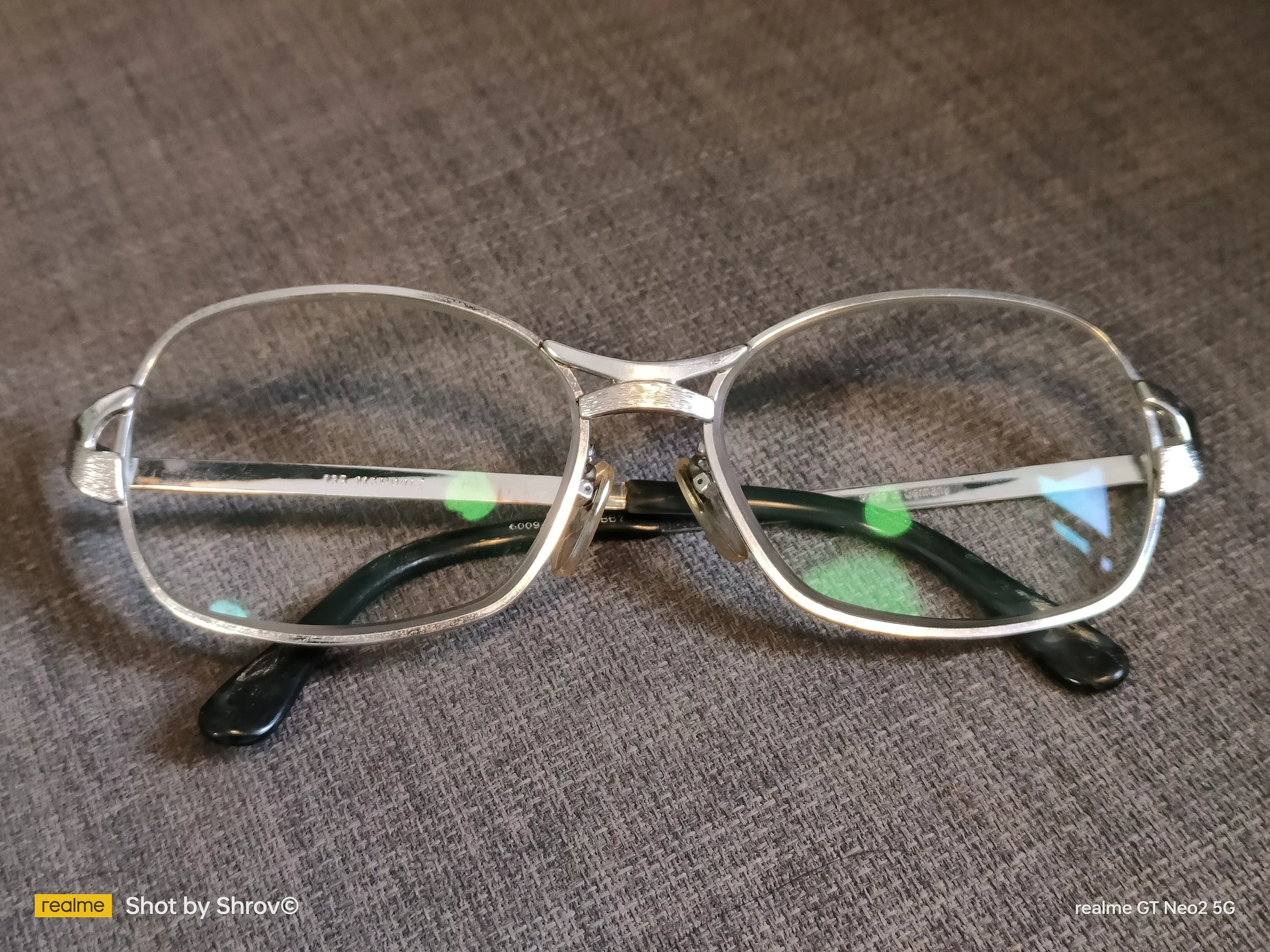 Designer Glasses Designer × Vintage MARWITZ 135 SUNGLASSES VINTAGE GERMANY 6009 54-16 BB2 Silver