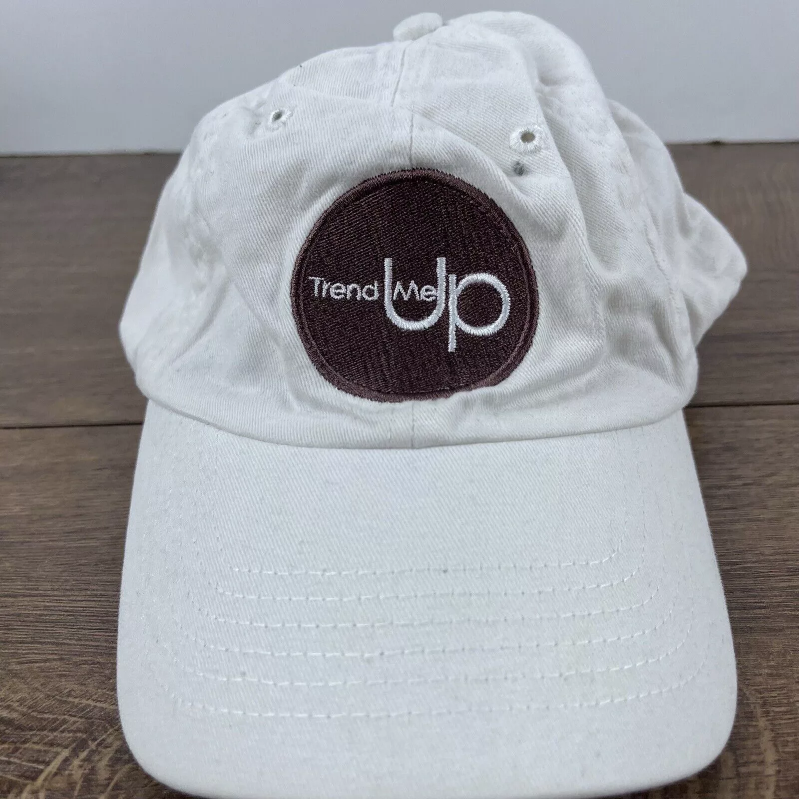 Other Hats Other Trend Me Up Hat White Adjustable Hat White Adult Size Hat