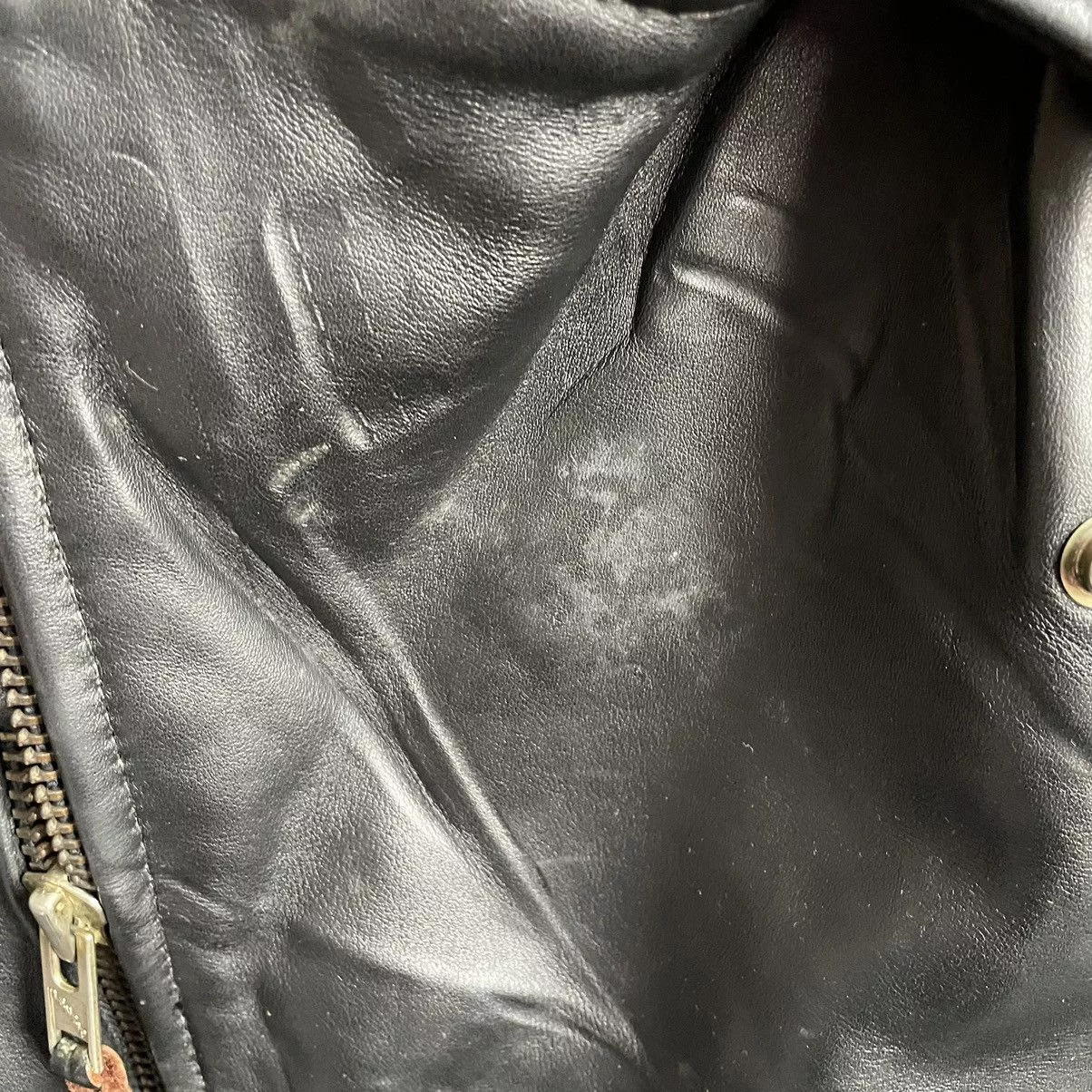 Vanson Leathers Leather Jackets Vanson Leathers × Vintage Vintage Vanson Leather Double Collar Leather Jacket Black