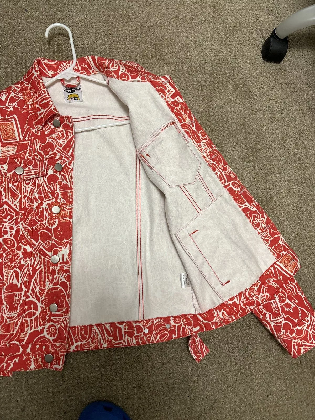 Kodone Sweaters Knitwear Kodone workjacket Red