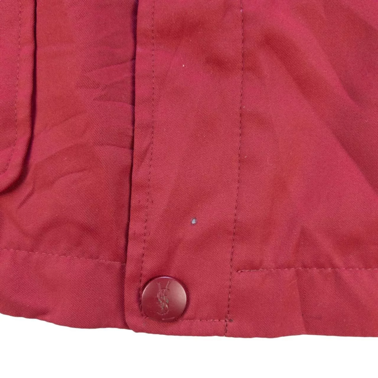 Yves Saint Laurent Light Jackets Vintage YSL Yves Saint Laurent Reversible Jacket Size XL Red