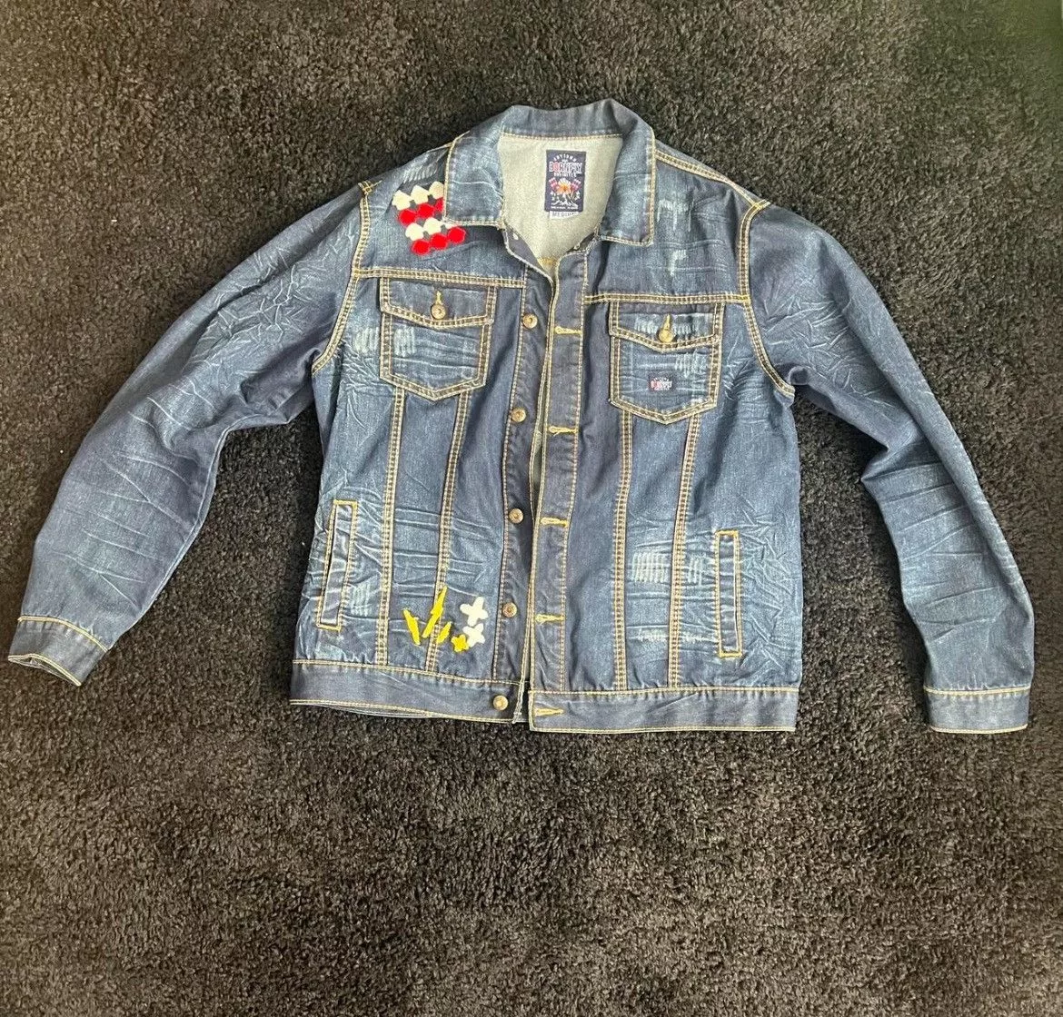 Born Fly Denim Jackets Born Fly Denim Jakcer Blue
