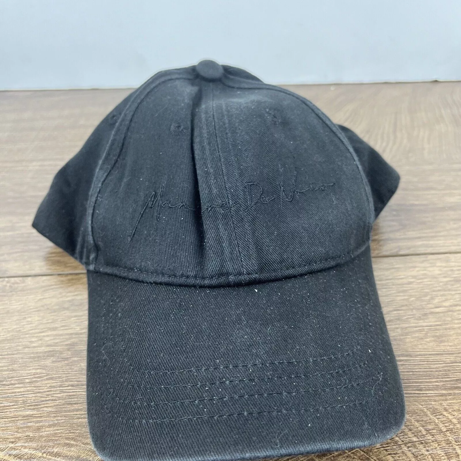 Other Hats Other Manier Der Noir Adjustable Hat Black Hat Adult Fit Black Hat