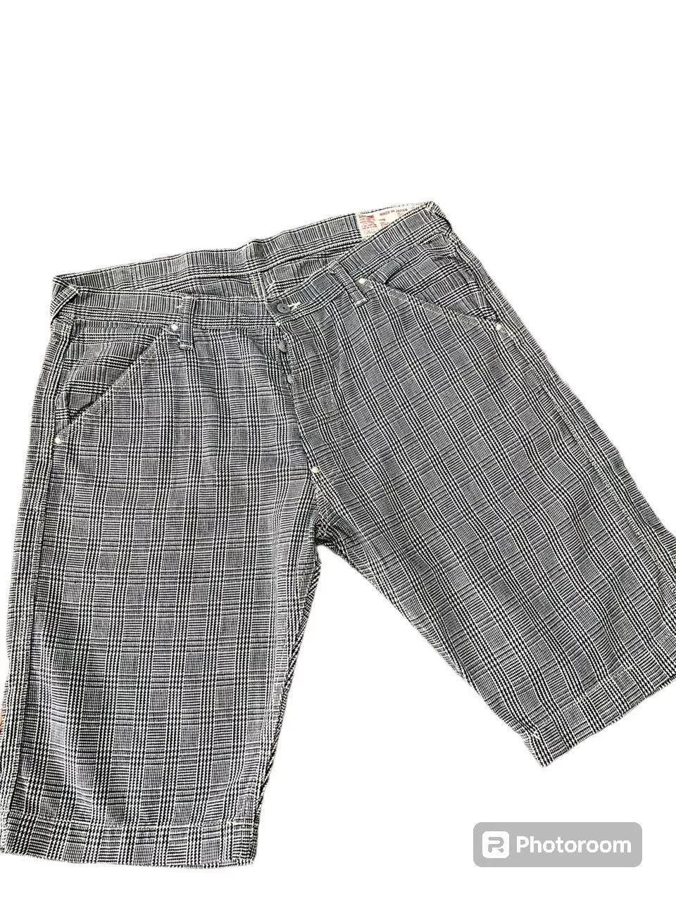 Evisu Shorts Evisu Yamane Seagull Short Pants Black