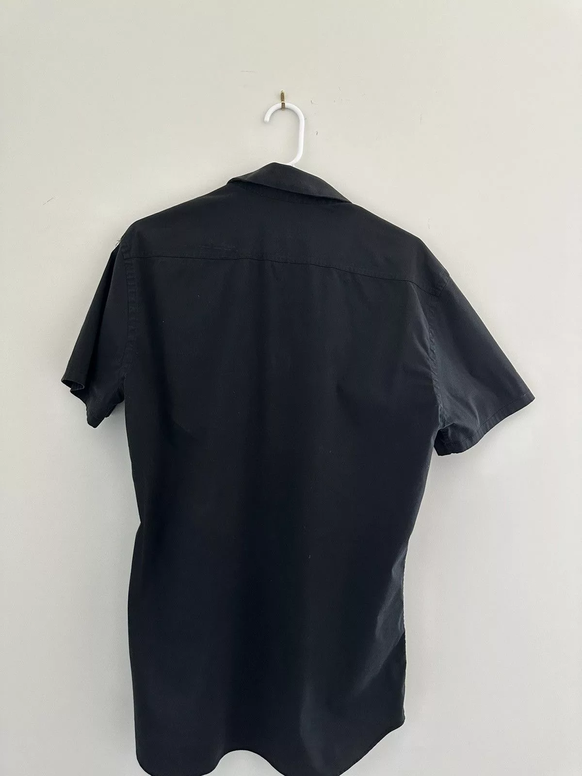 Prada Shirts Button Ups Prada short sleeve button up Black