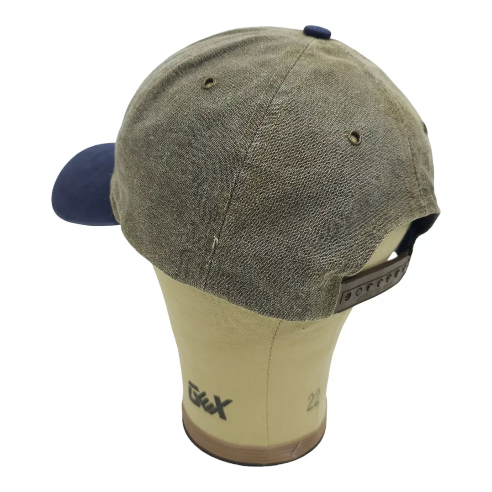Other Hats Other Blue River Outdoors Embroidered Buck Snapback Cap Trucker Gray