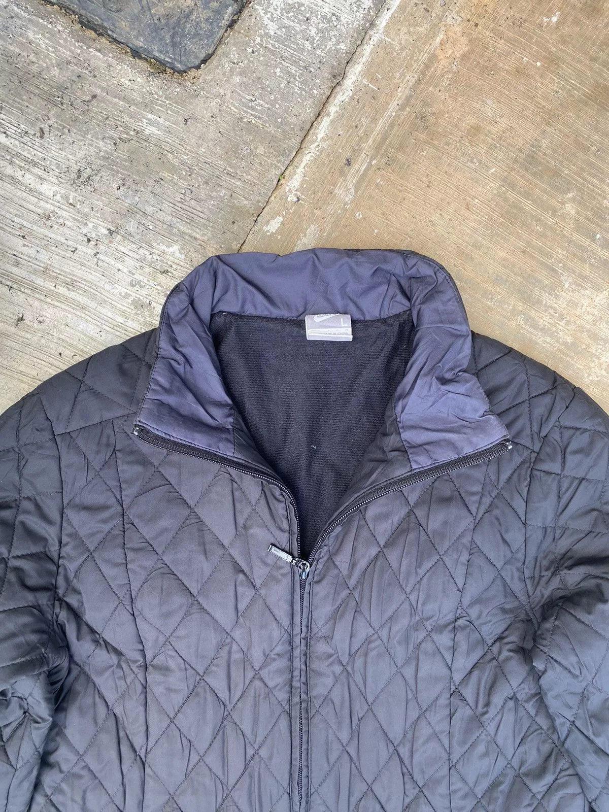 Nike Jackets ⚡️Steals⚡️ Nike Quilted Jacket Gray Gorpcore