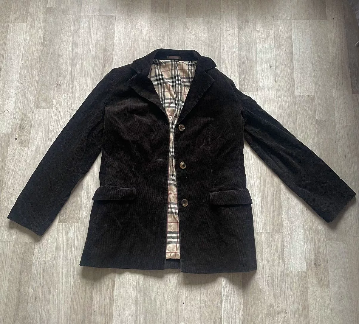 Burberry Blazers Burberry brown cotton blazer