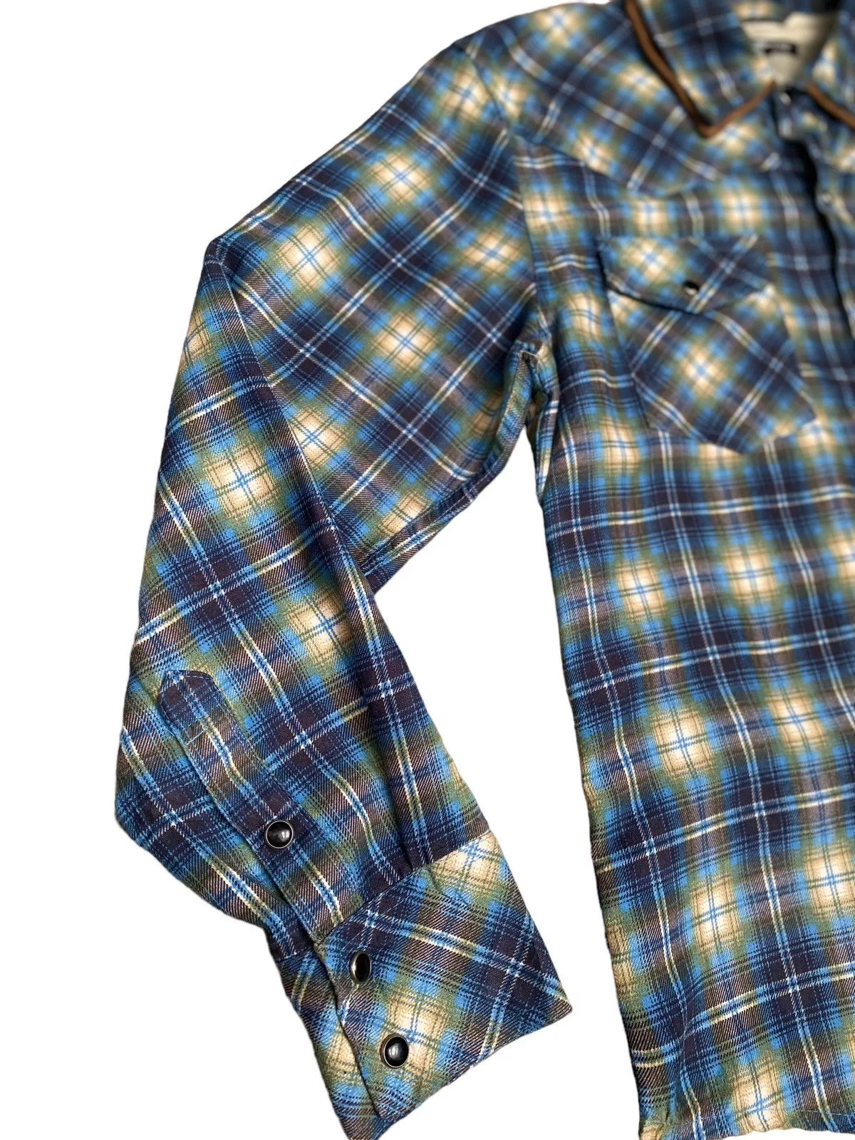 Seditionaries Shirts Button Ups Seditionaries × semanticdesign Rare Vintage Brand Semantic Design Checkered Shirt 1990s Green
