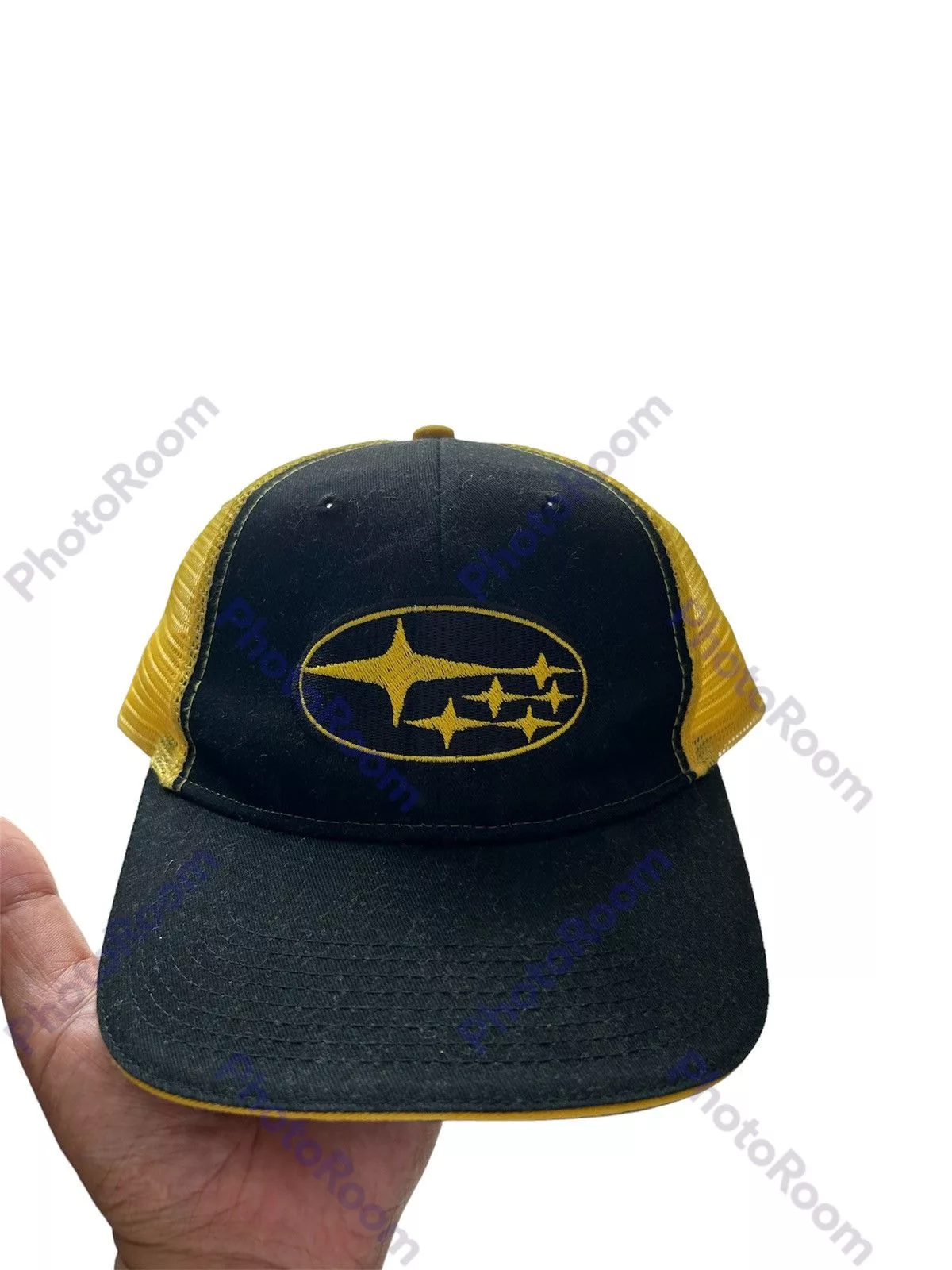 Other Hats Other Sunaru racing Yellow Vintage