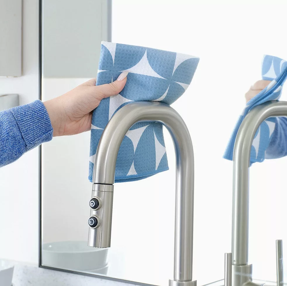 Blue Coneflower Towel 4/set