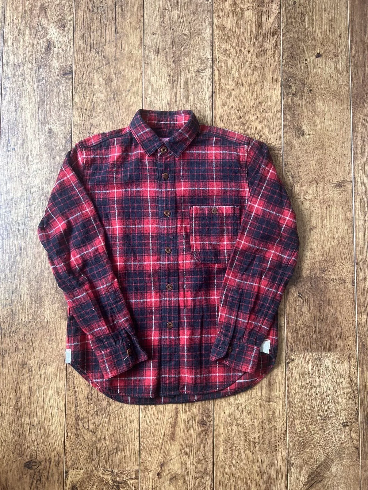 Comme des Garcons Shirts Button Ups Comme des Garcons × Junya Watanabe Junya Watanabe COMME des GARÇONS plaid button up shirt Black