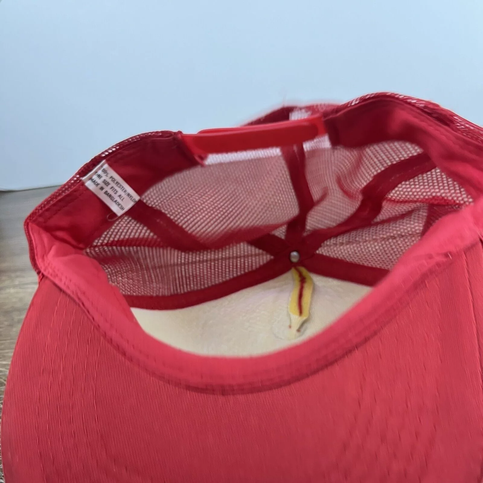 Other Hats Other Protect the Force Hat Safety Hat Snapback Red Adjustable Hat