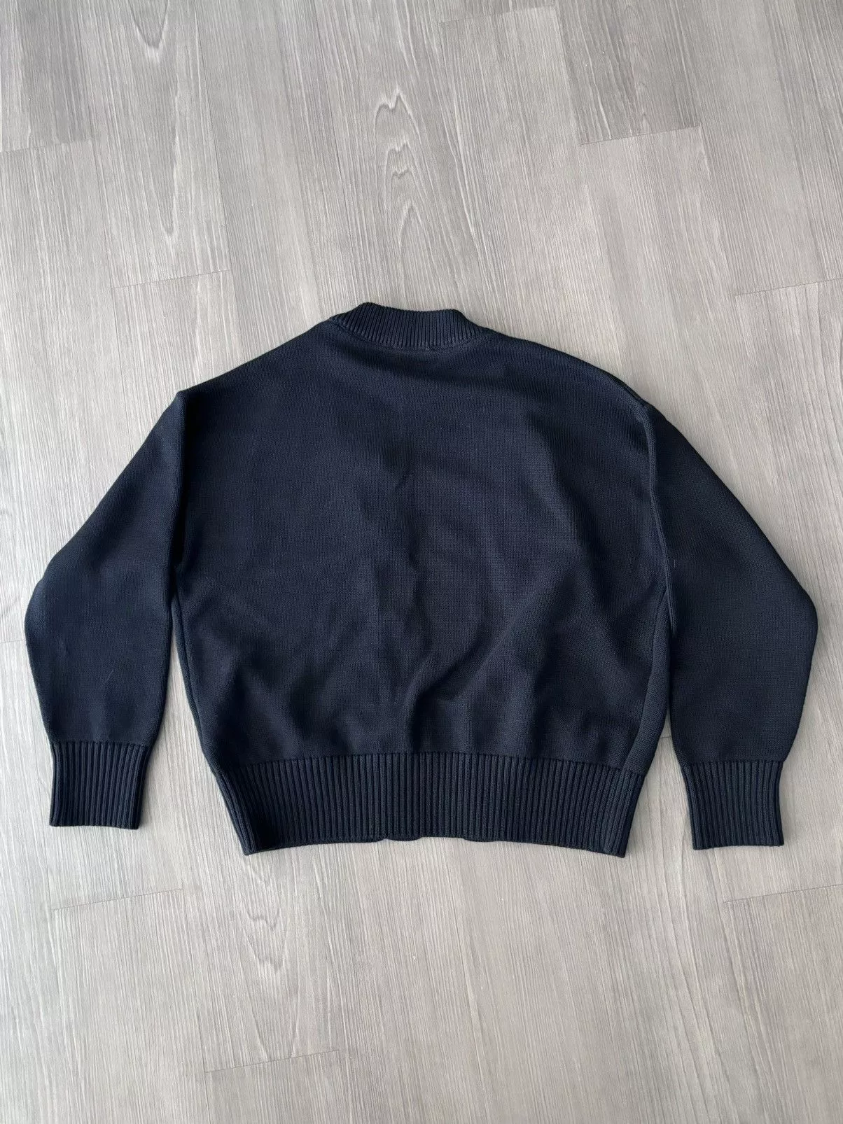 AMI Sweaters Knitwear Ami Cardigan Black