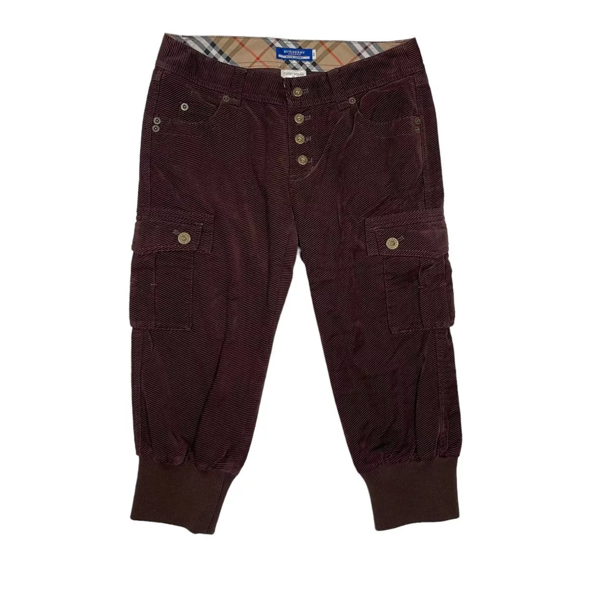 Burberry Shorts Burberry Corduroy Cargo Archive Beige Short Pants Brown