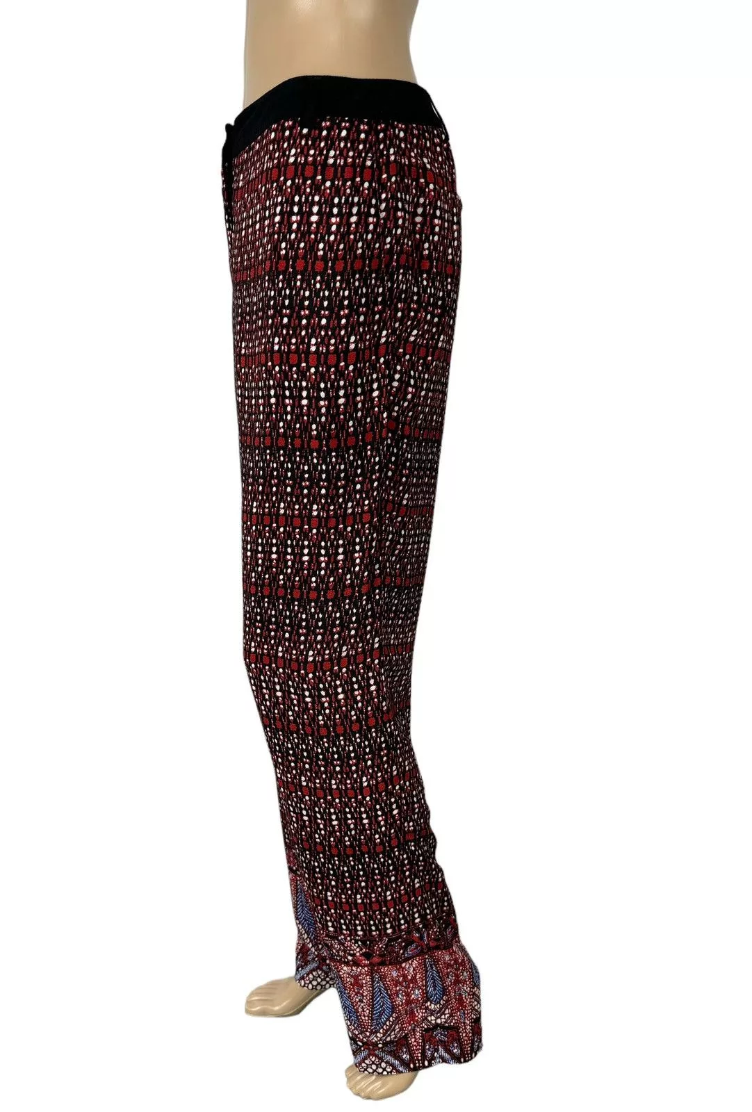 Sandro Pants Sandro Paris Viscose Trourers Ornament size 38 Multi