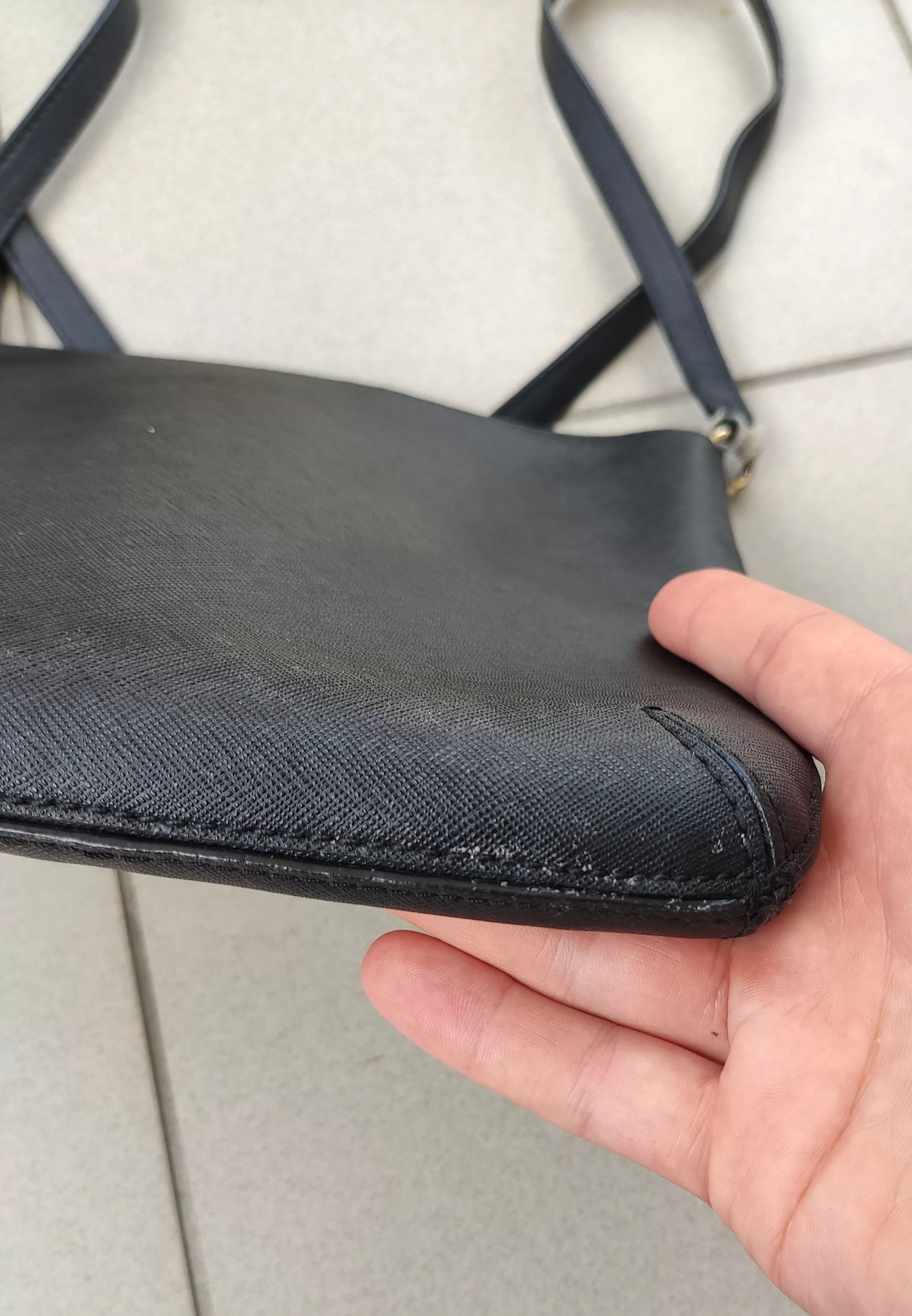Designer Mini Bags Designer × Kate Spade Kate Spade classic leather bag Black