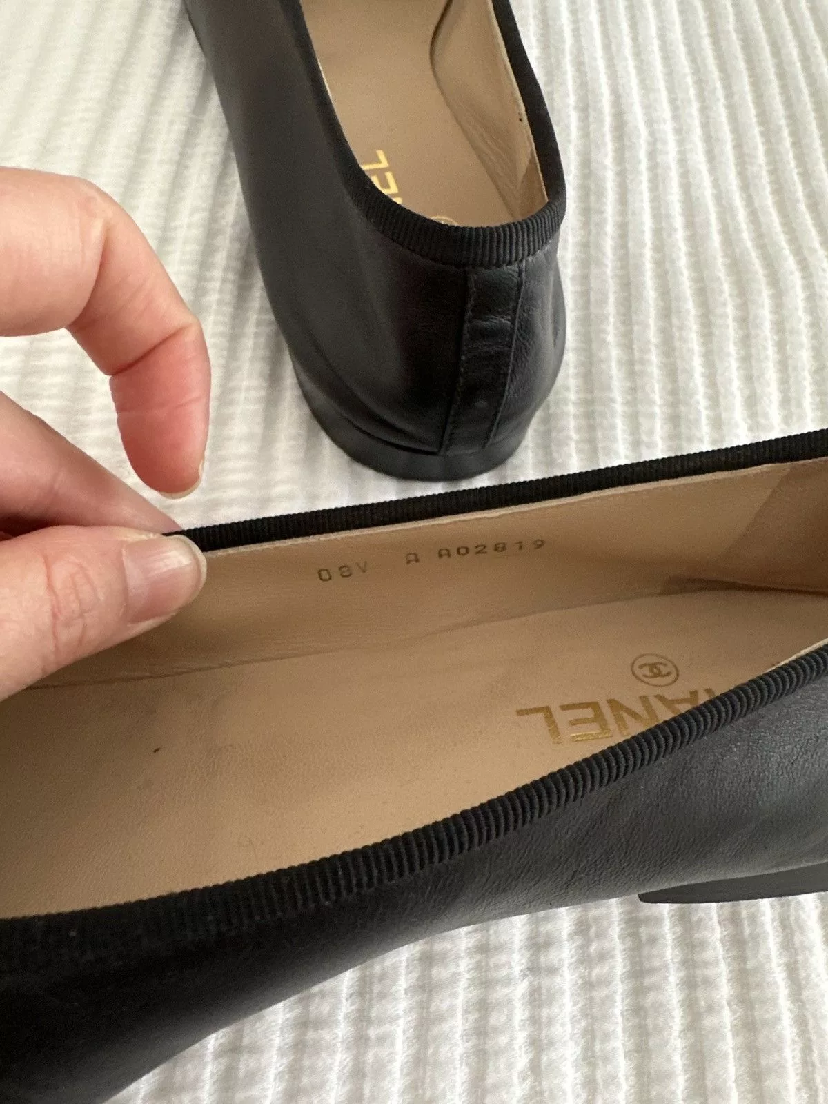 Chanel Flats Chanel Ballet Flats Black