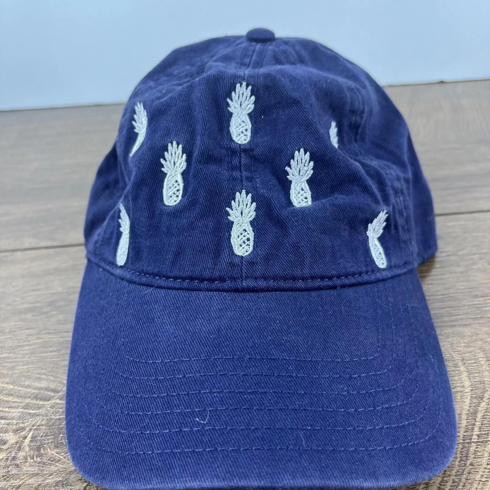 Other Hats Other Pineapple Hat Blue Pineapple Adjustable Hat Blue Adjustable