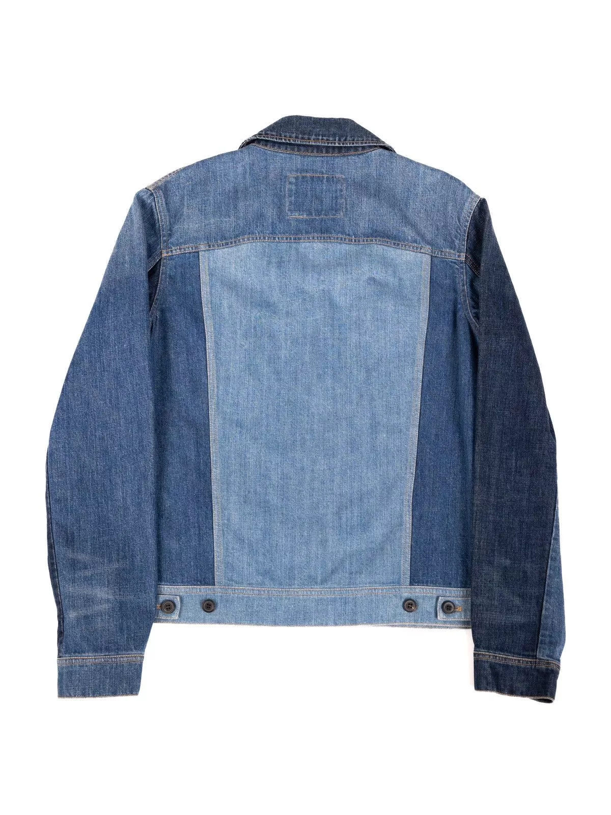 Lanvin Denim Jackets Lanvin Split Wash Denim Jacket Blue