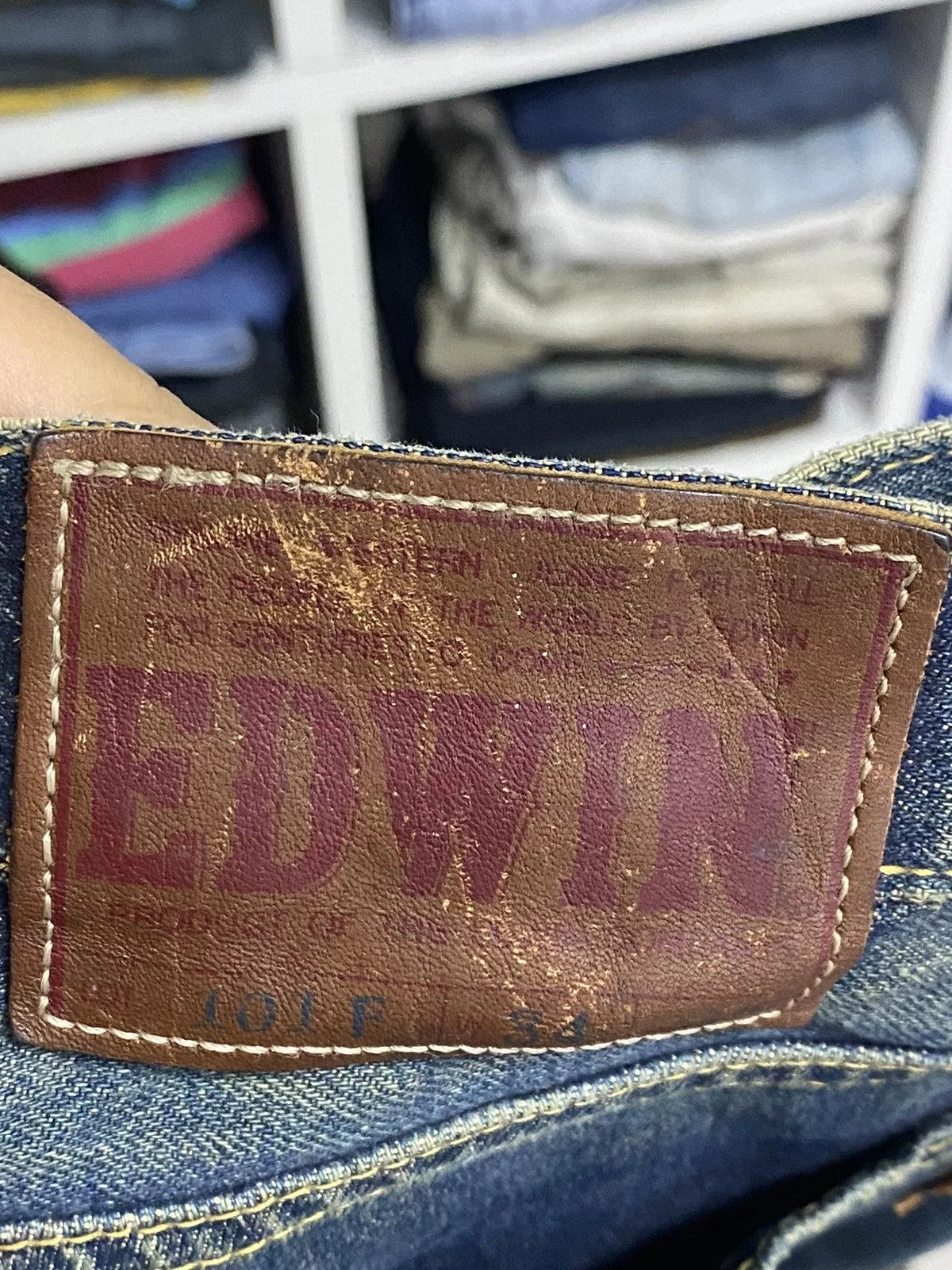 Edwin × Vintage Vintage Edwin Denim Blue