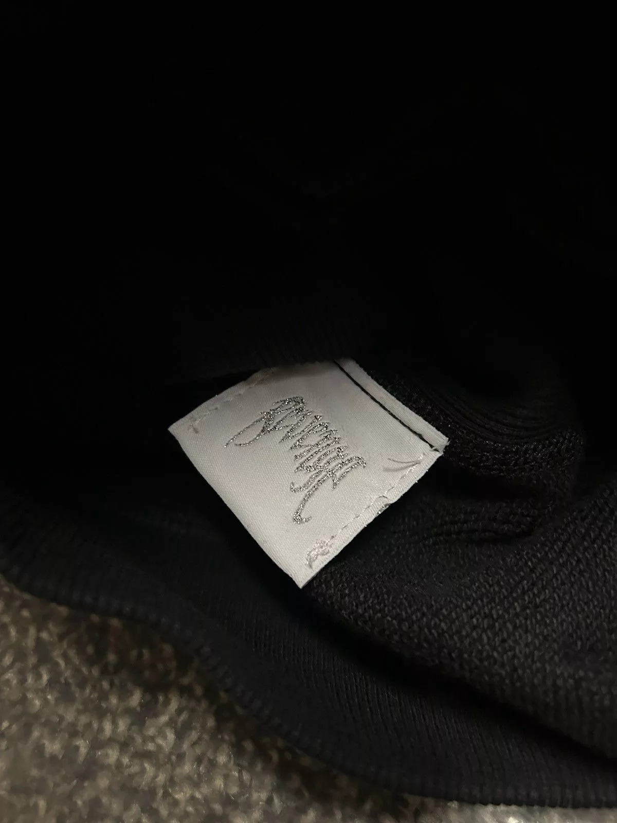 Revenge Sweatshirts Hoodies REVENGE CHANEL PATCH HOODIE Black