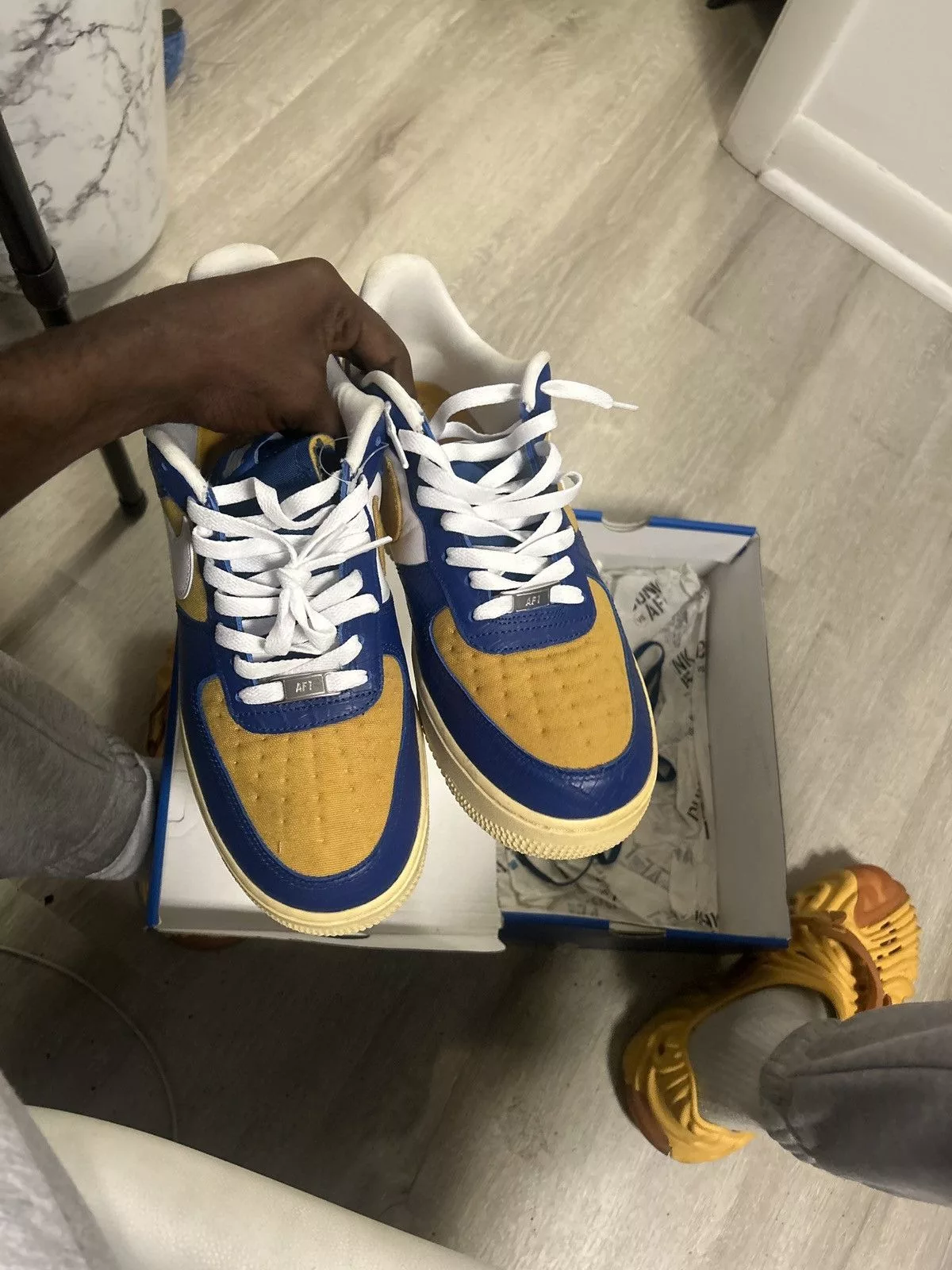 Nike Low Top Sneakers Nike air forces 1 low sp Blue