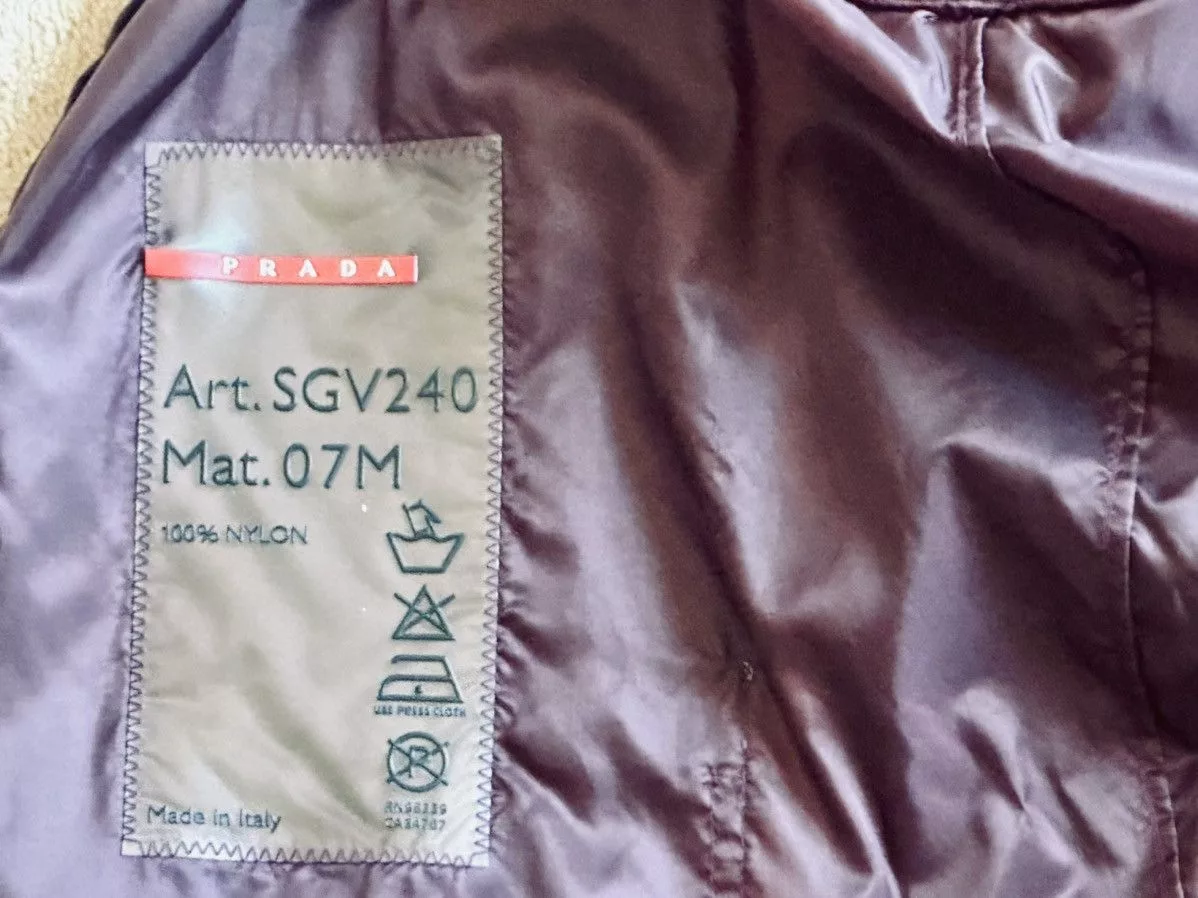 Prada Light Jackets Prada Sport Red