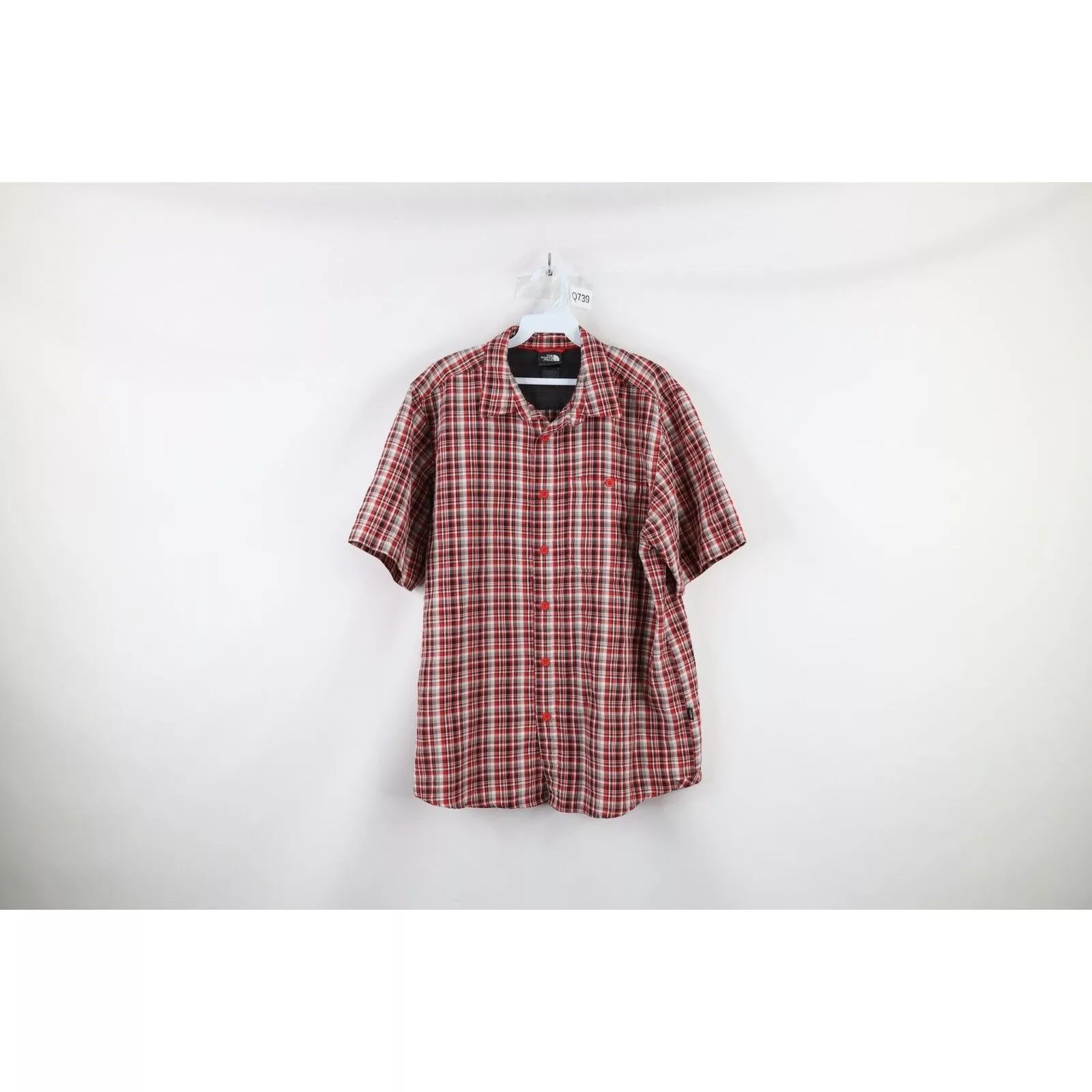 The North Face Shirts Button Ups The North Face × Vintage The North Face Spell Out Short Sleeve Collared Button Shirt Multi