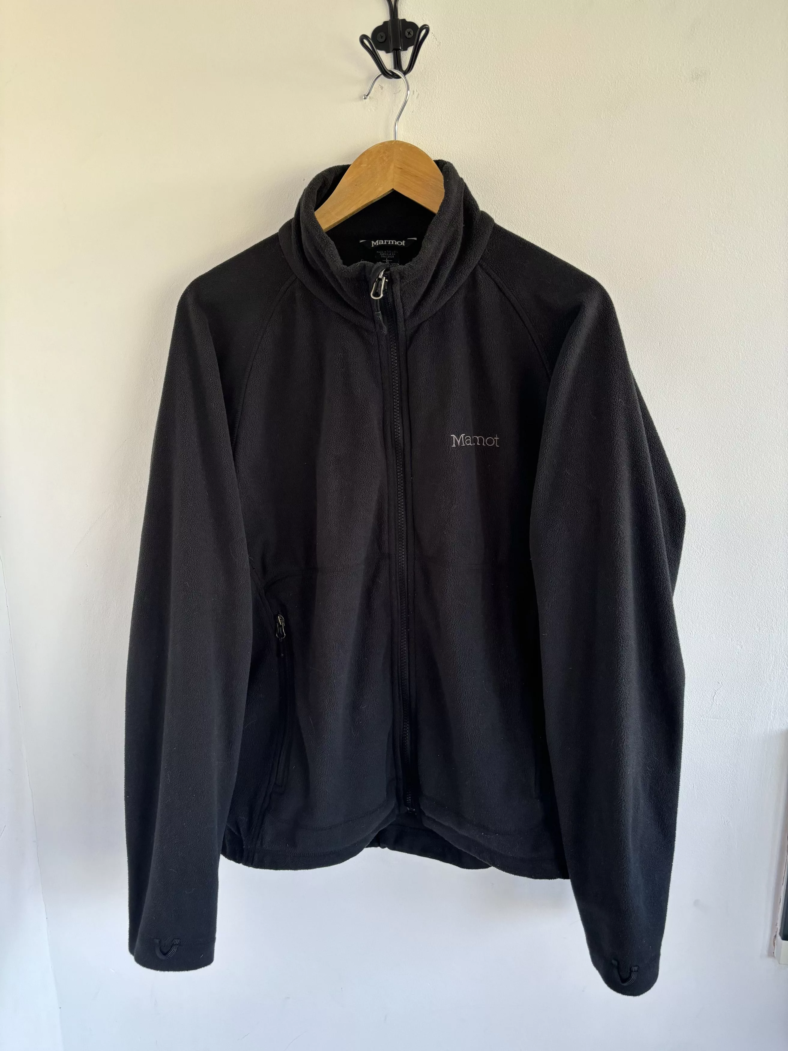 Marmot Light Jackets Marmot × Mountain Equipment Company Vintage Marmot Polatec Fleece Jacket Black